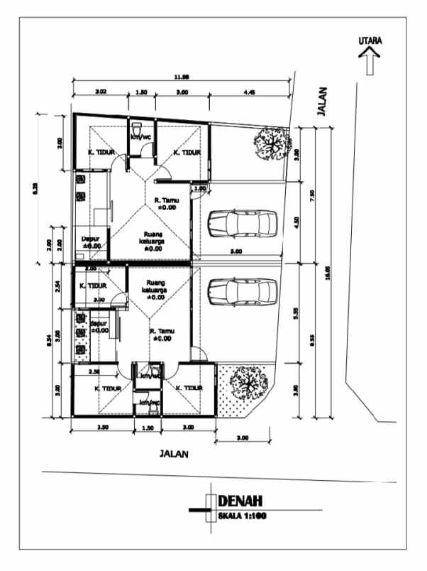 rumah proses bangun dekat kampus uii di ngaglik