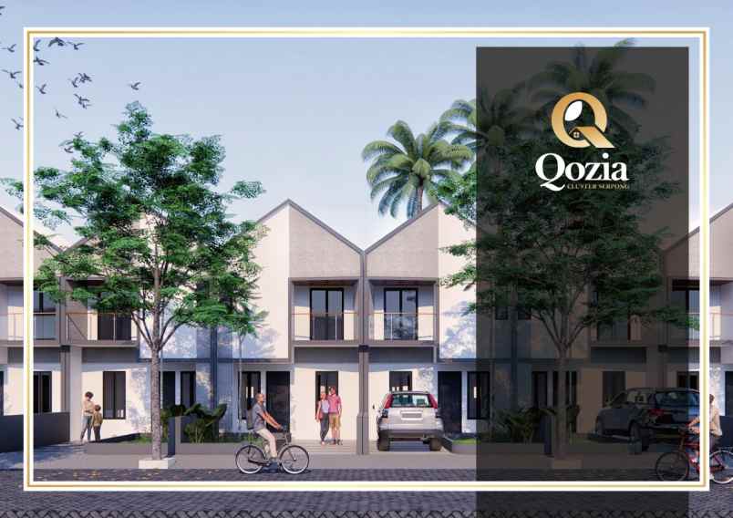 rumah qoza cluster serpong