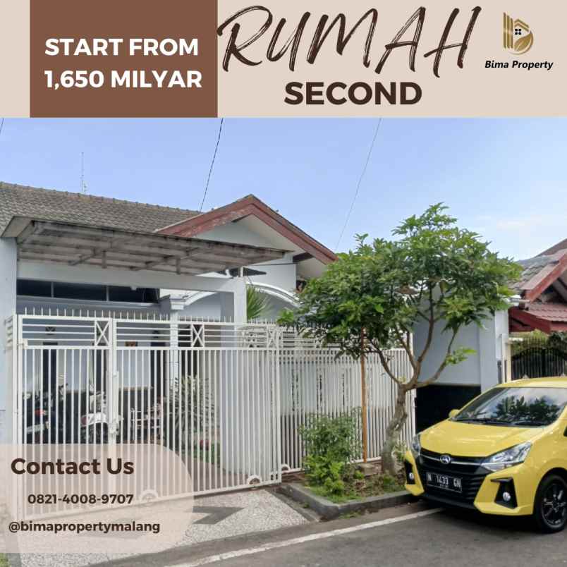 rumah second layaknya baru