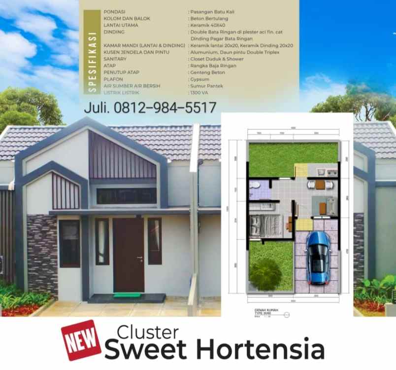 rumah siap huni cicilan hanya 1 jutaan