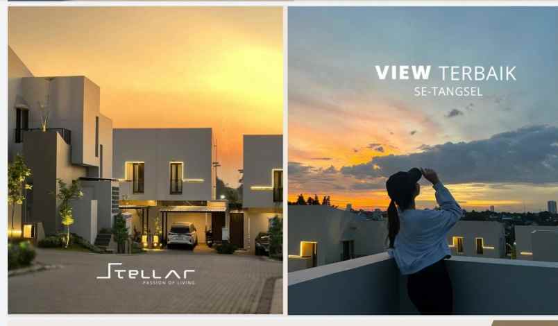 rumah siap huni dengan view yang sangat indah