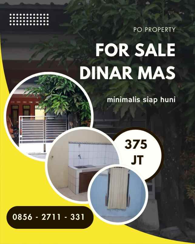rumah siap huni dinar mas meteseh tembalang