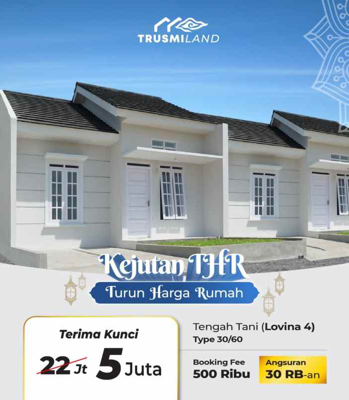 rumah subsidi trusmiland strategis cirebon