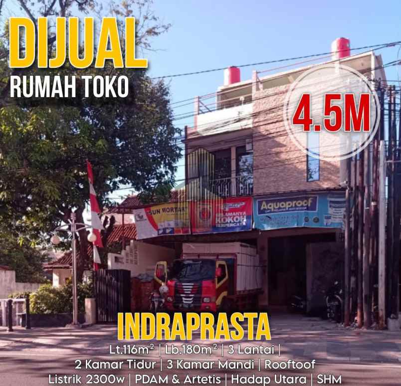 rumah toko indraprasta semarang kota