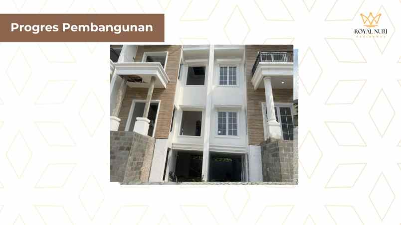 rumah town house 3 lantai pesanggrahan jakarta selatan