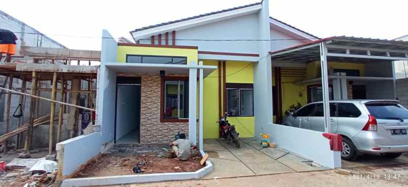 rumah type mezzanine cluster islami setu bekasi