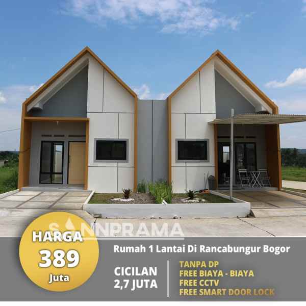 rumah type scandinavian sejuk nyaman di bogor