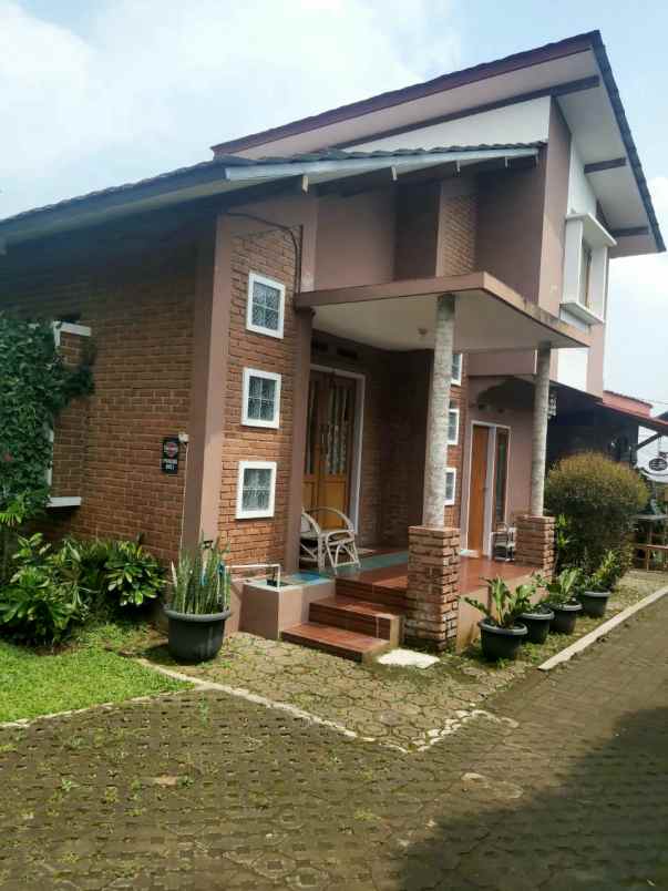 rumah villa lembang aktif income sejuk bandung utara