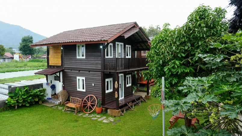 rumah villa lembang aktif income sejuk bandung utara