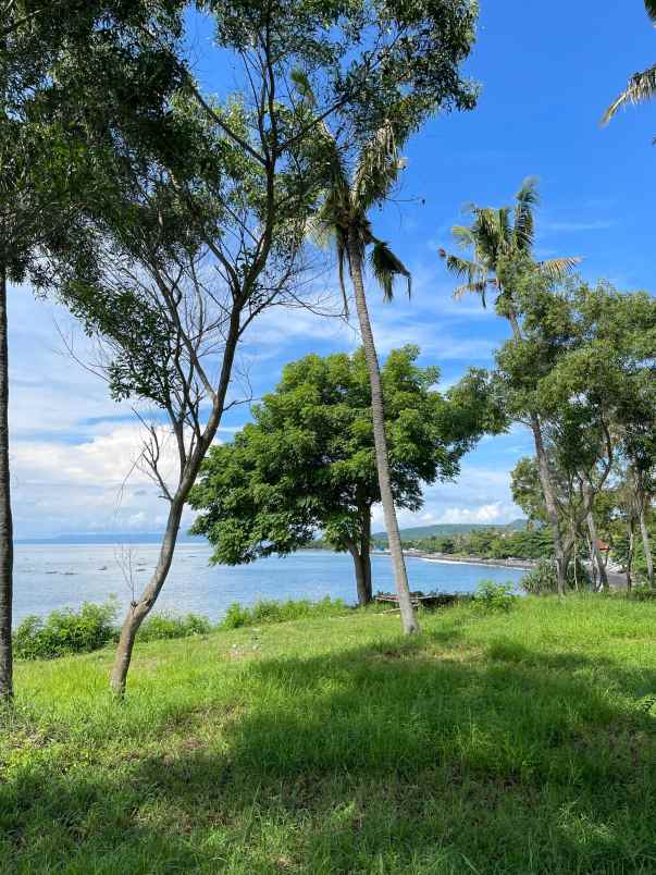 tanah beach front seraya karangasem bali