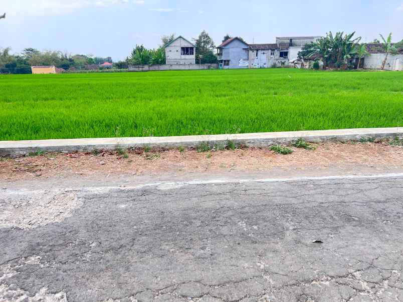 tanah datar view gunung lawu kerjo karanganyar