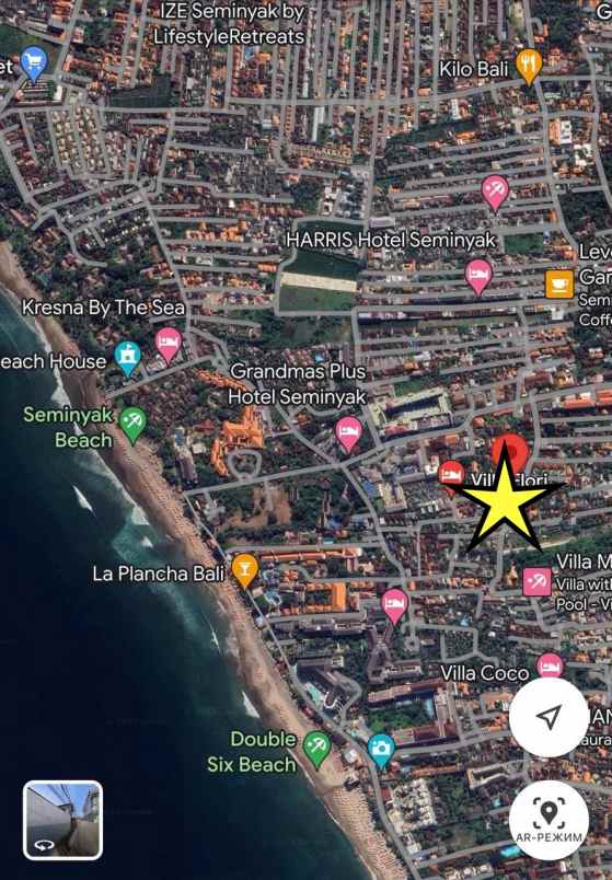 tanah dekat pantai seminyak 4 are hak milik