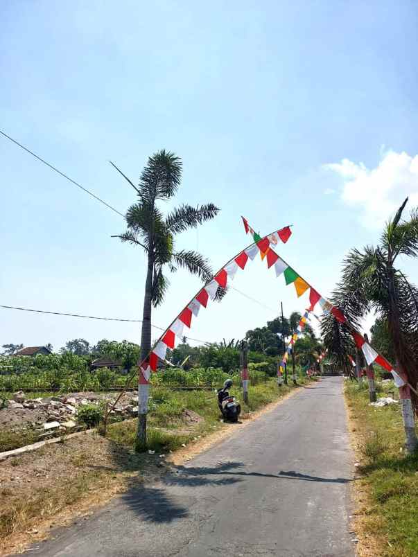 tanah di lingkungan asri krandon wedomartani