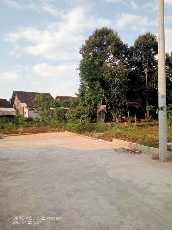 tanah kavling ciamik nempel aspal shm siap bangun