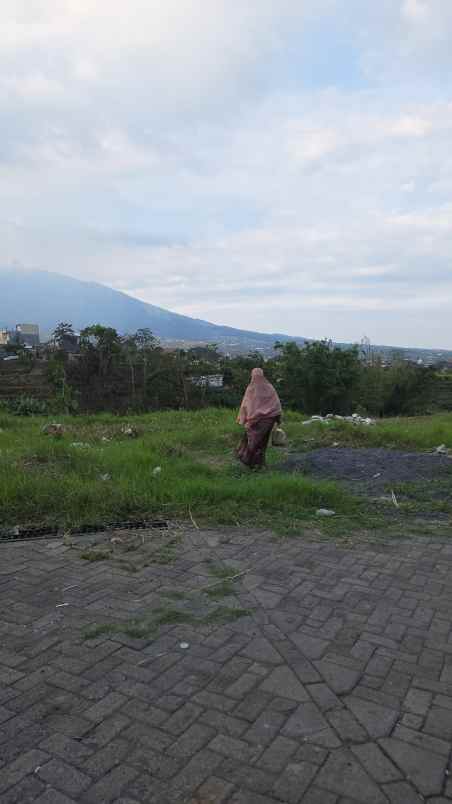 tanah murah luas view pegunungan di temas kota batu