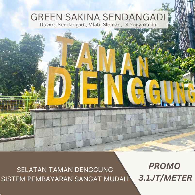 tanah pekarangan 3 1jt meter di jl magelang km 9