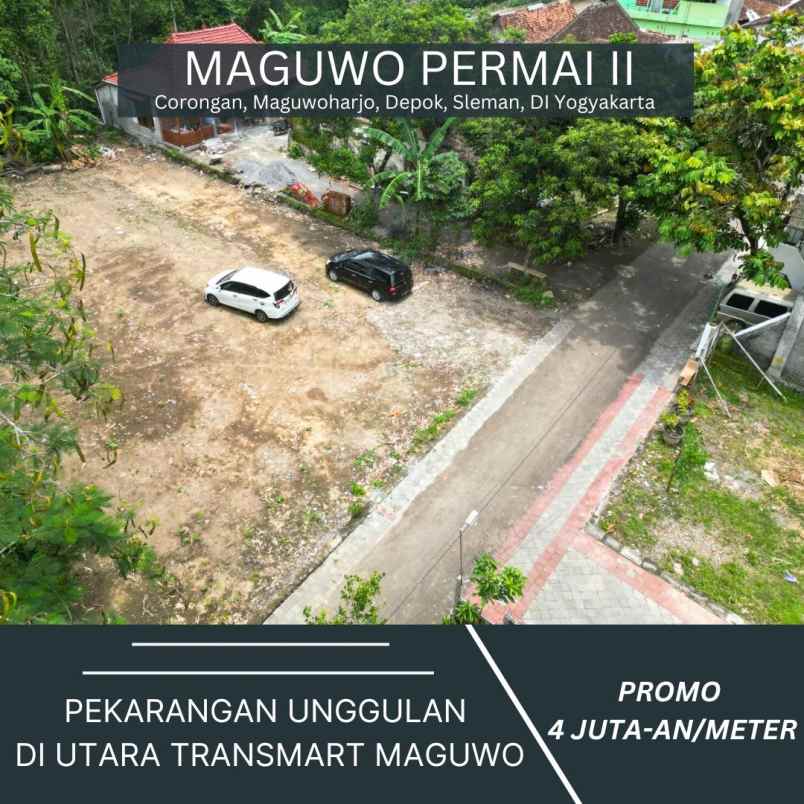 tanah pekarangan dalam ringroad utara transmart maguwo