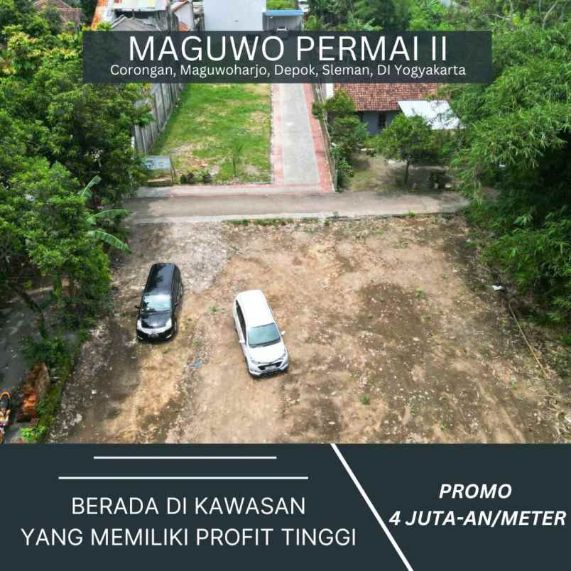 tanah pekarangan dalam ringroad utara transmart maguwo