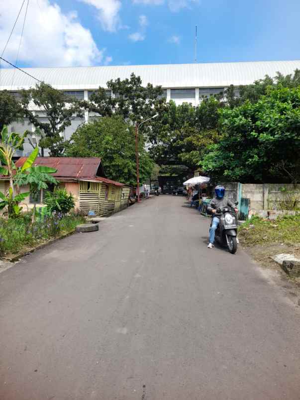 tanah siap bangun samping stasiun lrt bumi sriwijaya