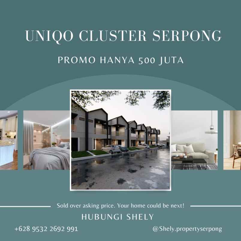 uniqo cluster serpong hunian area serpong