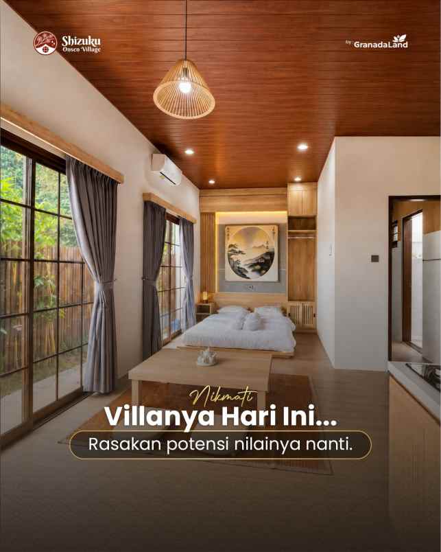 villa estetik hunian dan staycation