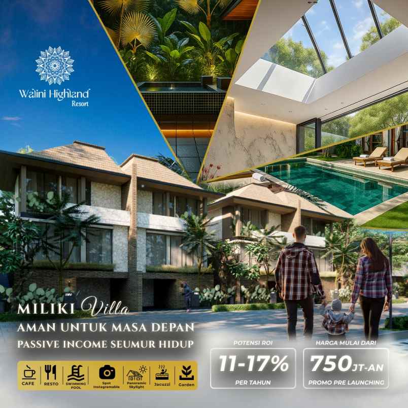 walini highland resort cikalong bandung barat village
