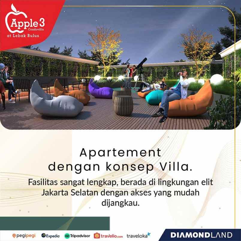 apartemen jl karang tengah raya no 4