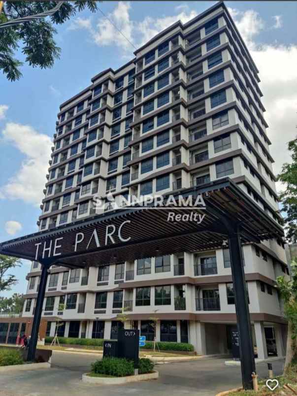 apartemen the parc south city type studio