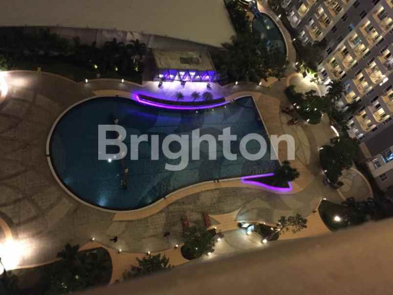 apartmen tanglin 1br lantai 17 pool view full furnish