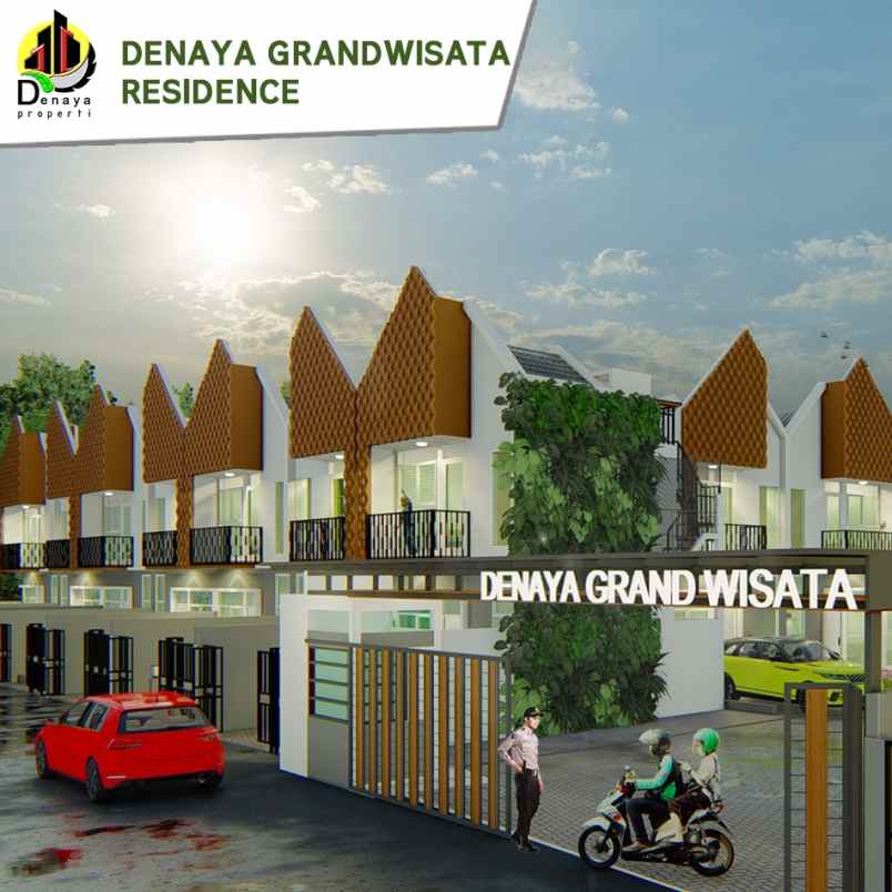 denaya grand wisata rumah 2 lantai di bekasi