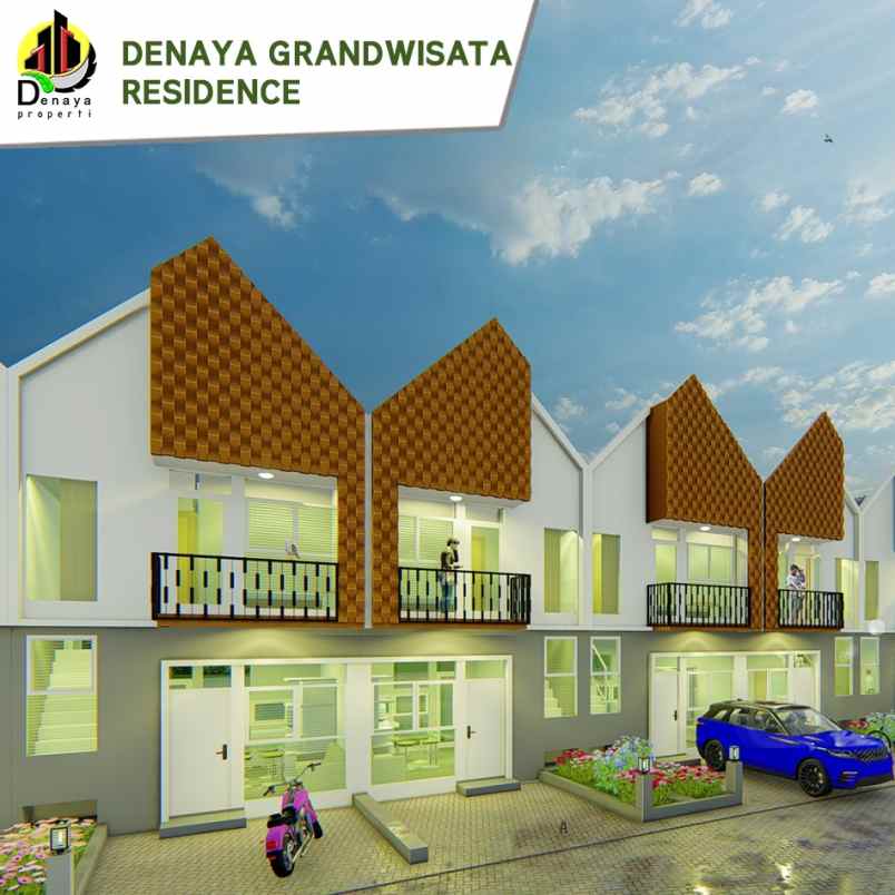 denaya grand wisata rumah 2 lantai di bekasi