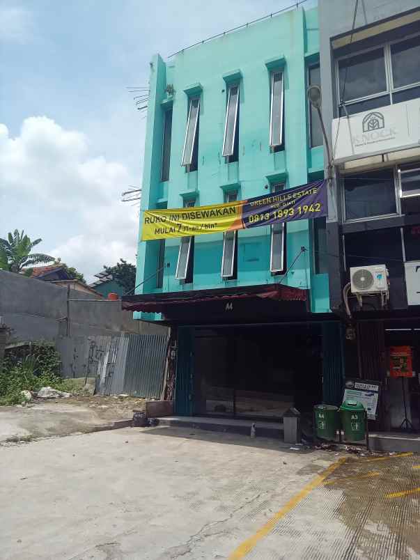 di kontrakan ruko bisnis ciputat tangsel