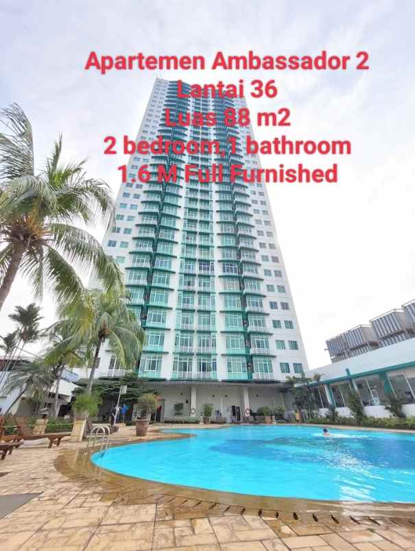 dijual apartemen apartemen ambassador 2