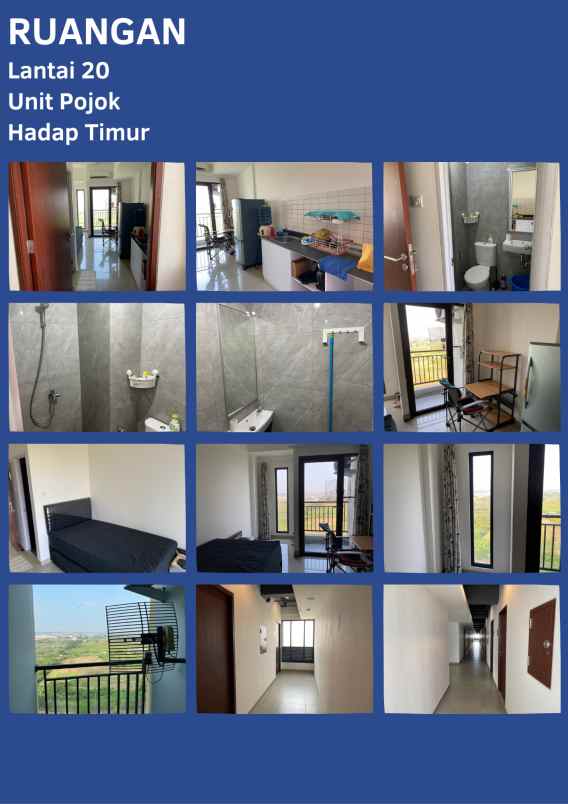 dijual apartemen jl harapan indah boulevard