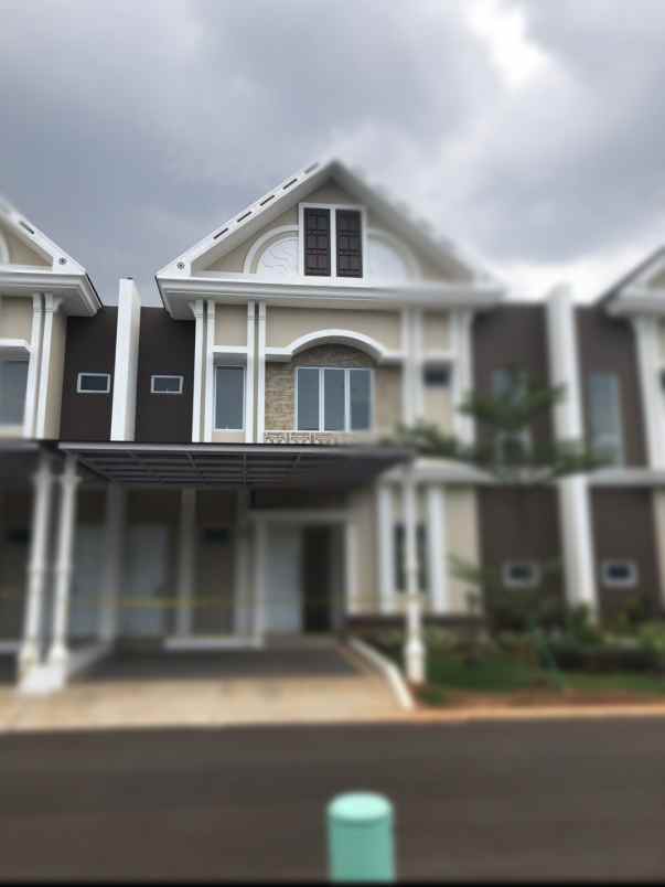 dijual cepat rumah bagus 2 lantai cluster north thames