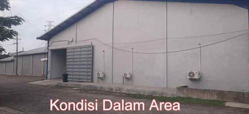dijual gudang ex pabrik di driyorejo gresik