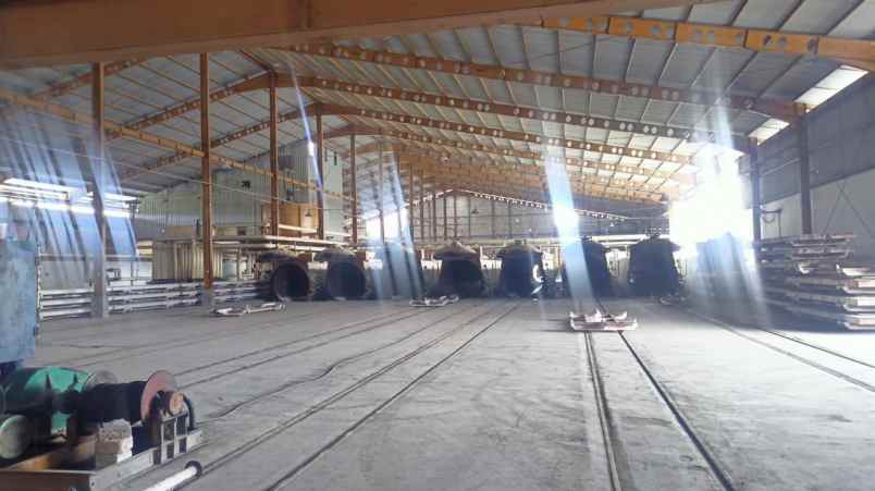 dijual gudang ex pabrik pengecoran logam di surabaya