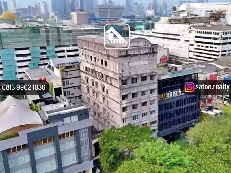 dijual hotel jl melawai kebayoran baru