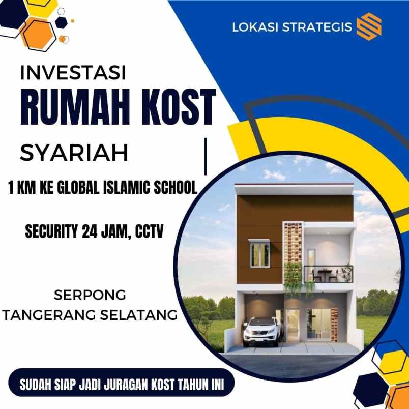 dijual kost buaran serpong