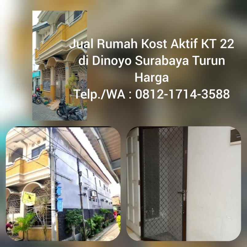 dijual kost dinoyo surabaya