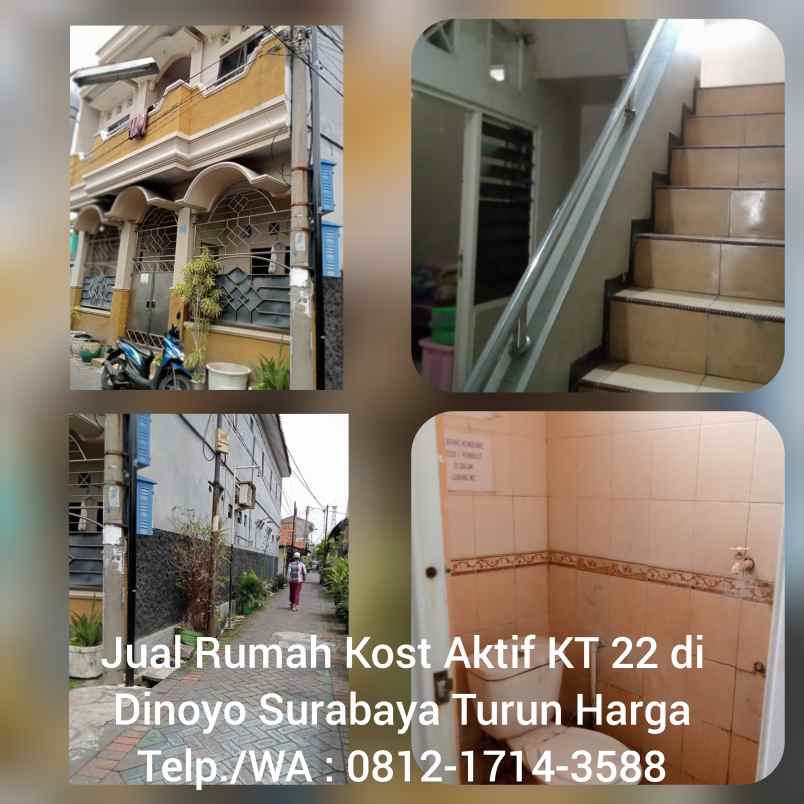 dijual kost dinoyo surabaya