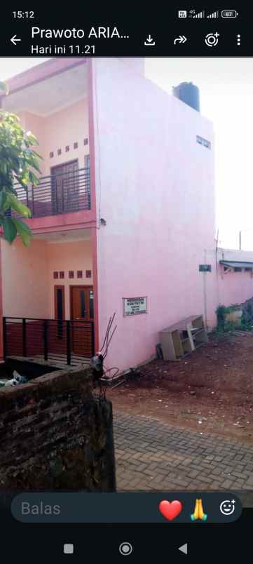 dijual kost jl cempaka sari sekaran