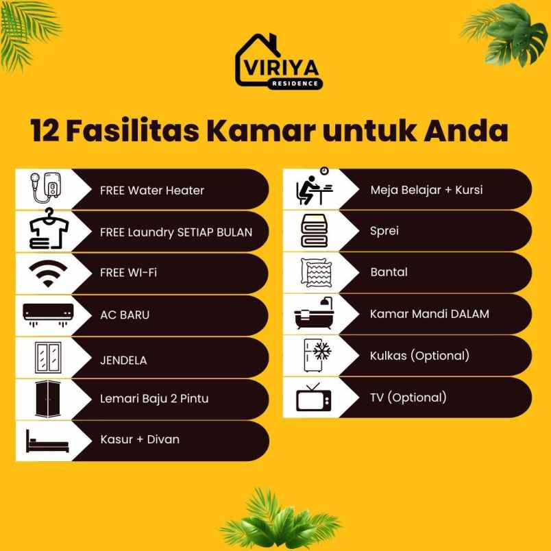 dijual kost jl menati 1 sukaluyu