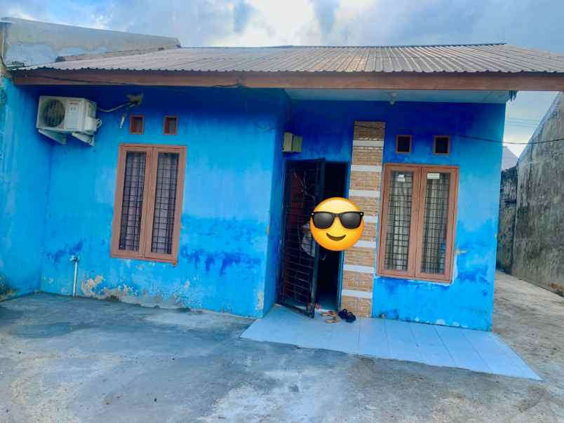 dijual murah rumah jl kartama marpoyan hanya 175 juta