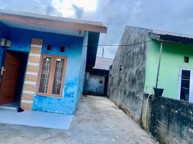 dijual murah rumah jl kartama marpoyan hanya 175 juta