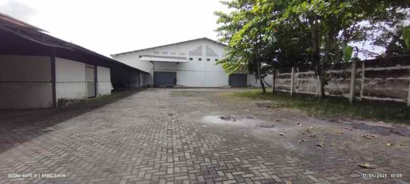 dijual ruko gudang kantor jl suparjo rustam no 99