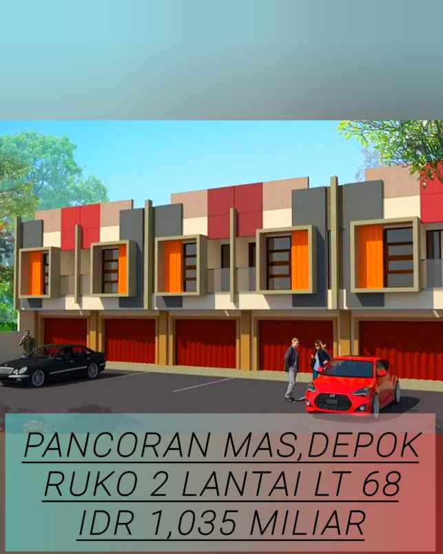 dijual ruko gudang kantor pancoran mas