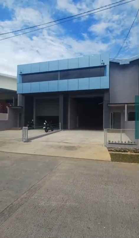 dijual ruko gudang kantor pergudangan tunas bitung