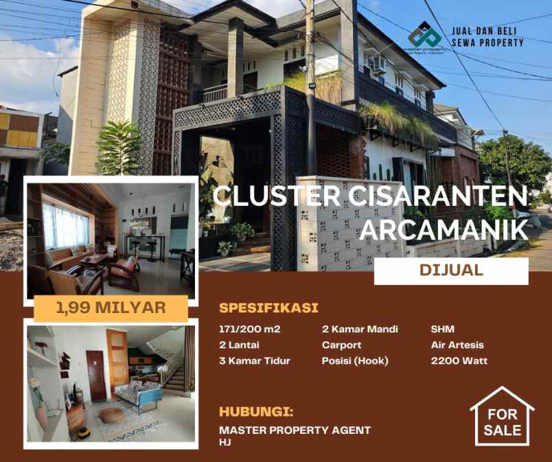 dijual rumah arcamanik