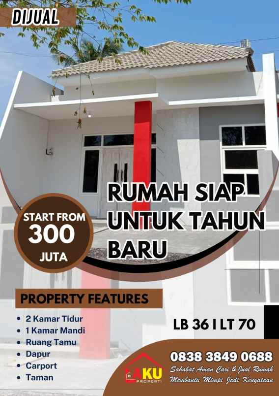 dijual rumah bangetayu wetan